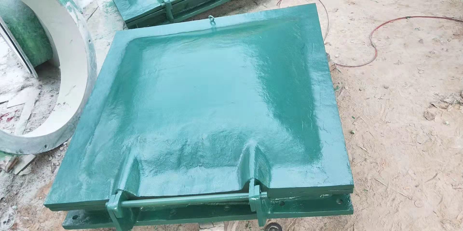 桂林水库铸铁闸门队伍